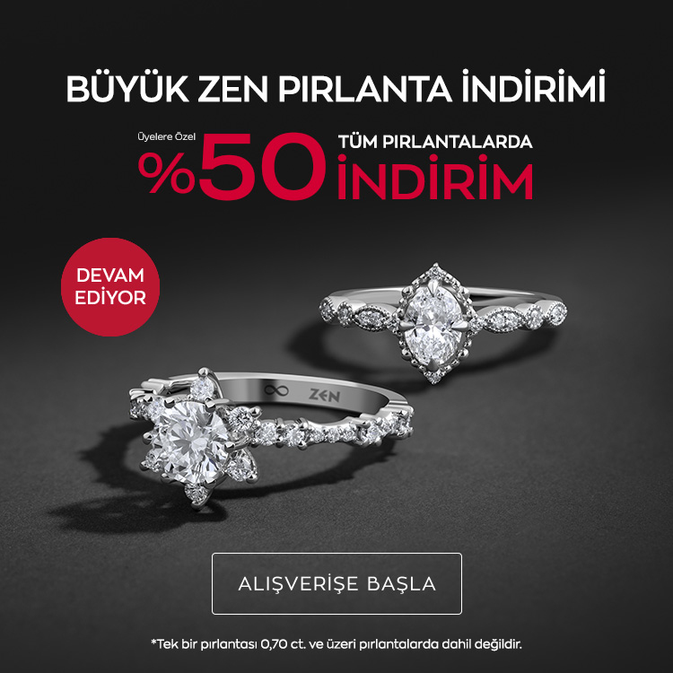 Büyük Zen Pırlanta İndirimi - Devam Ediyor