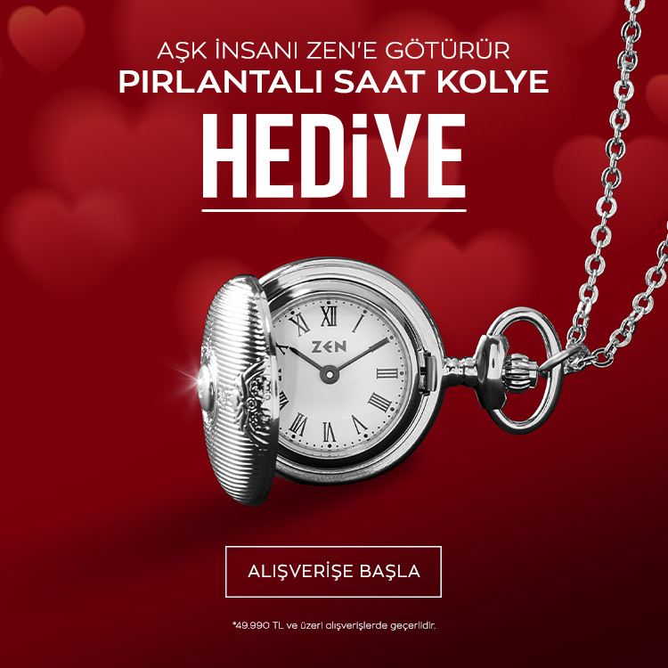 Hediye Saat Kolye