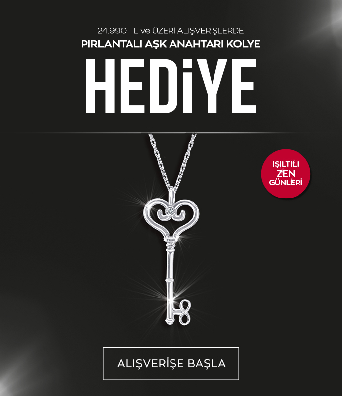 Işıltılı Zen Günleri Hediye Kolye