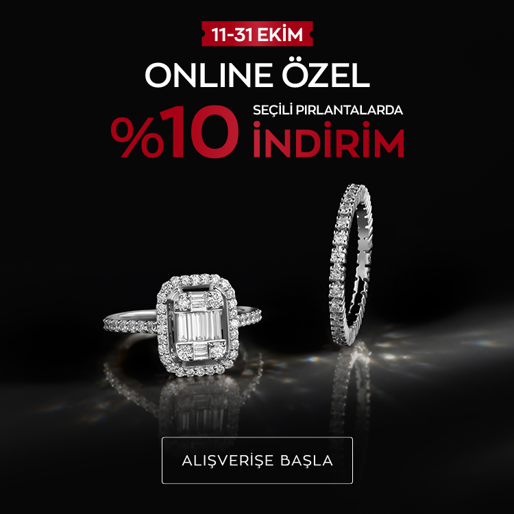 Online Özel %10 İndirim - Ekim