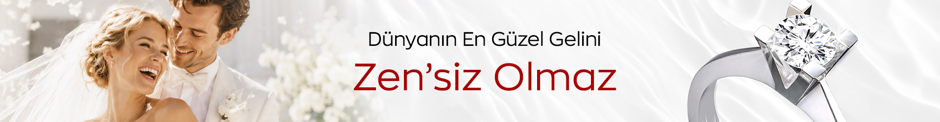 Dünya'nın en güzel gelinine unutulmaz hediyeler Zen Pırlanta'da. Düğün hediyelerini özel fırsatlarla satın almak için sitemizi ziyaret edebilirsiniz.