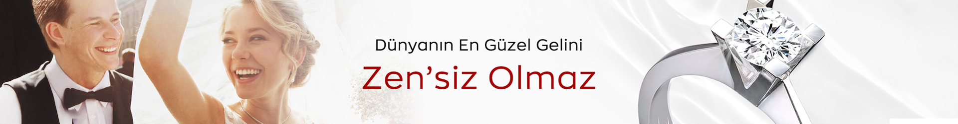 Dünya'nın en güzel gelinine unutulmaz hediyeler Zen Pırlanta'da. Düğün hediyelerini özel fırsatlarla satın almak için sitemizi ziyaret edebilirsiniz.