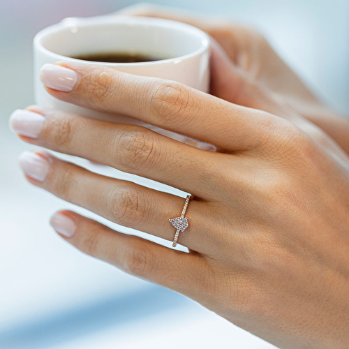 0,23 Karat Pırlanta Yüzük