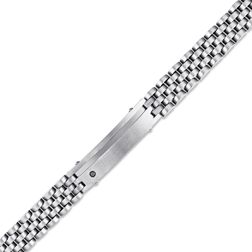 Pırlanta Çelik Erkek Bileklik