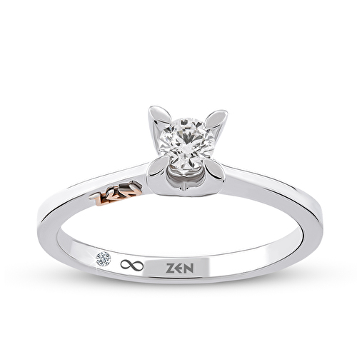 0,19 Karat Forevermark Tektaş Pırlanta Yüzük
