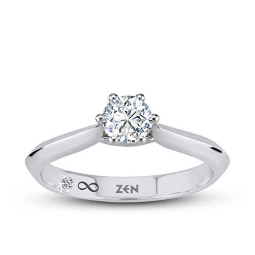 0,30 Karat Tiara Forevermark Tektaş Pırlanta Yüzük