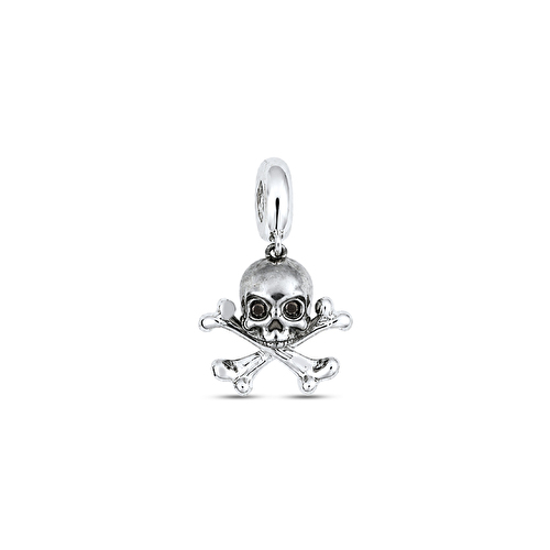 Pırlantalı Gümüş Charm 