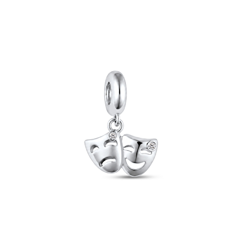 Pırlantalı Gümüş Charm 