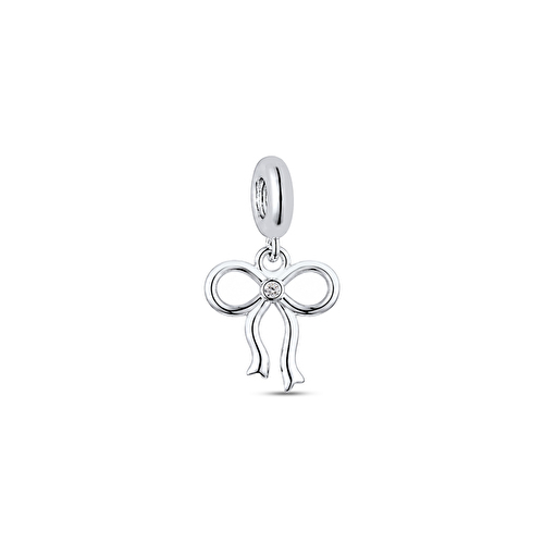 Pırlantalı Gümüş Charm 