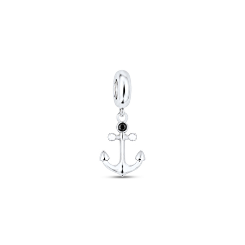 Pırlantalı Gümüş Charm 