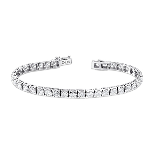 7,50 Karat Pırlanta Su Yolu Bileklik