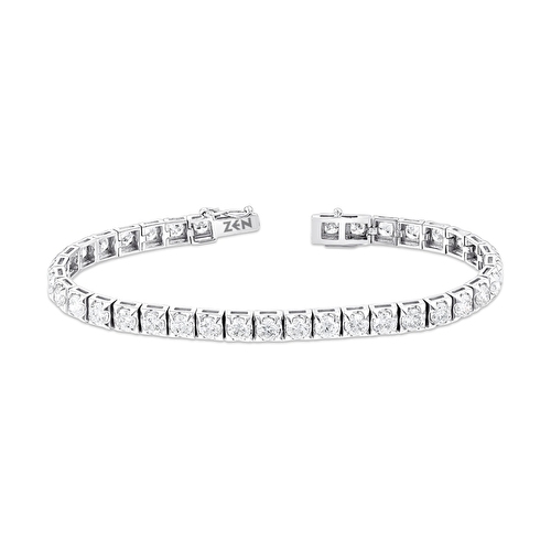 8,00 Karat Pırlanta Su Yolu Bileklik