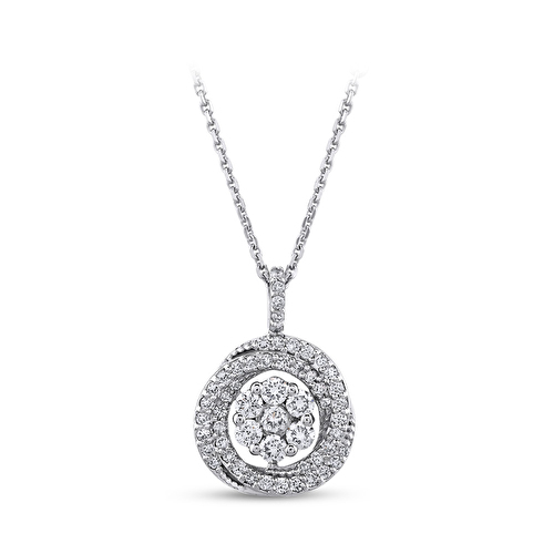 0,59 Karat Pırlanta kolye