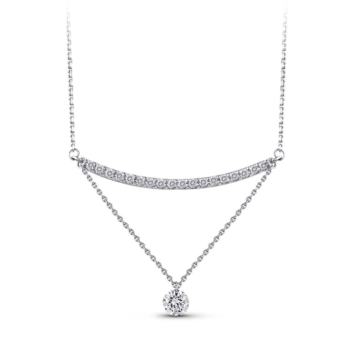 0,28 Karat Pırlanta Kolye