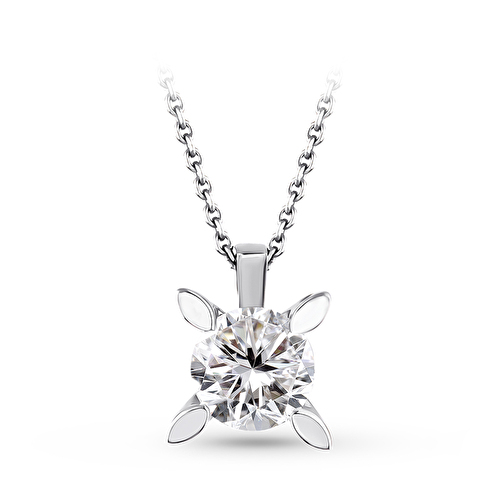 0,40 Karat Hera Tektaş Pırlanta Kolye