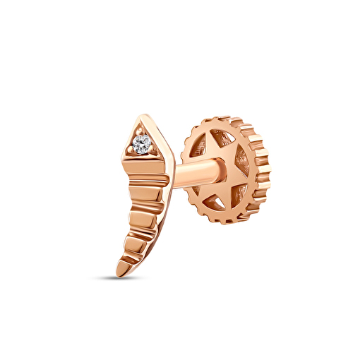 0,01 Karat Pırlanta Nemes Flat Piercing