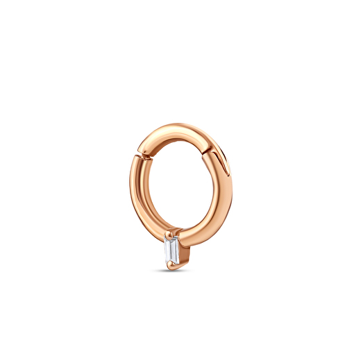 0,01 Karat Pırlanta Aura Helix Piercing