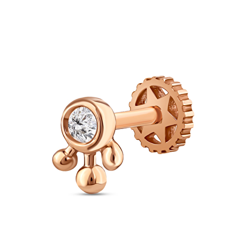 0,03 Karat Pırlanta Maris Helix Piercing