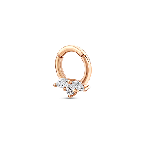 0,11 Karat Pırlanta Whisper Daith Piercing