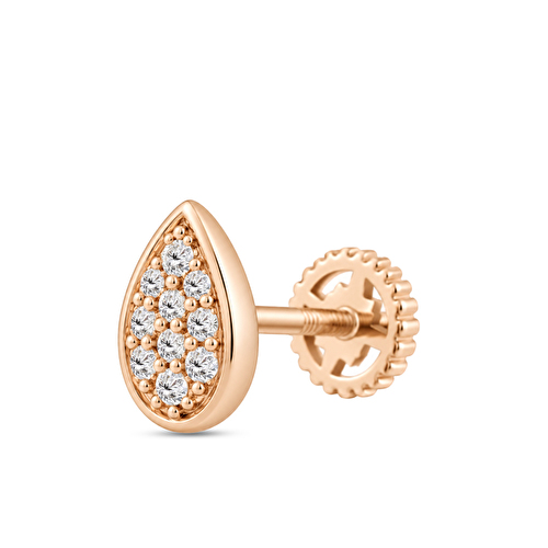 0,07 Karat Pırlanta Lucent Tragus Piercing