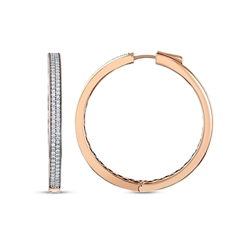 0,86 Karat Pırlanta Küpe