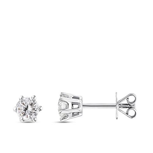 0,70 Karat Tiara Tektaş Pırlanta Küpe