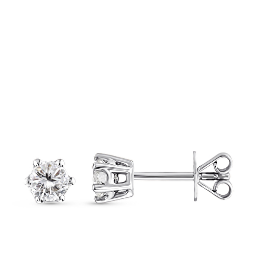 0,60 Karat Tiara Tektaş Pırlanta Küpe