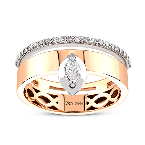 0,26 Karat Tasarım Pırlanta Yüzük