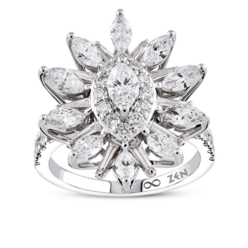 1,98 Karat Tasarım Pırlanta Yüzük