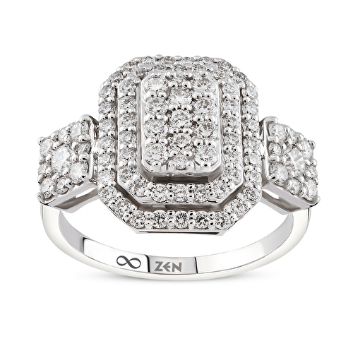 0,84 Karat Tasarım Pırlanta Yüzük