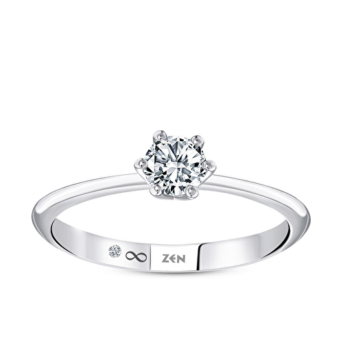 0,30 Karat Tiara Tektaş Pırlanta Yüzük