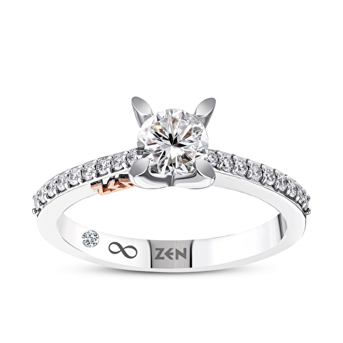 0,67 Karat Işık Yolu Tektaş Pırlanta Yüzük