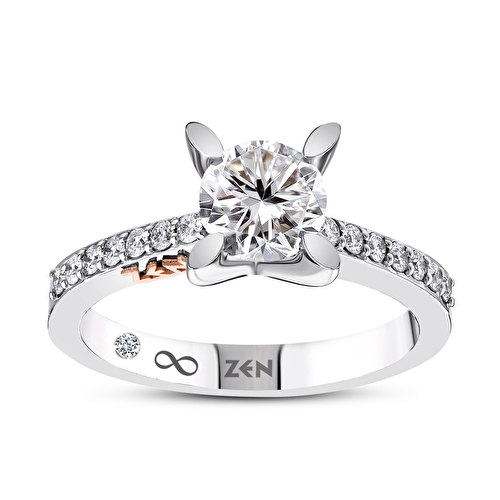 1,10 Karat Işık Yolu Tektaş Pırlanta Yüzük