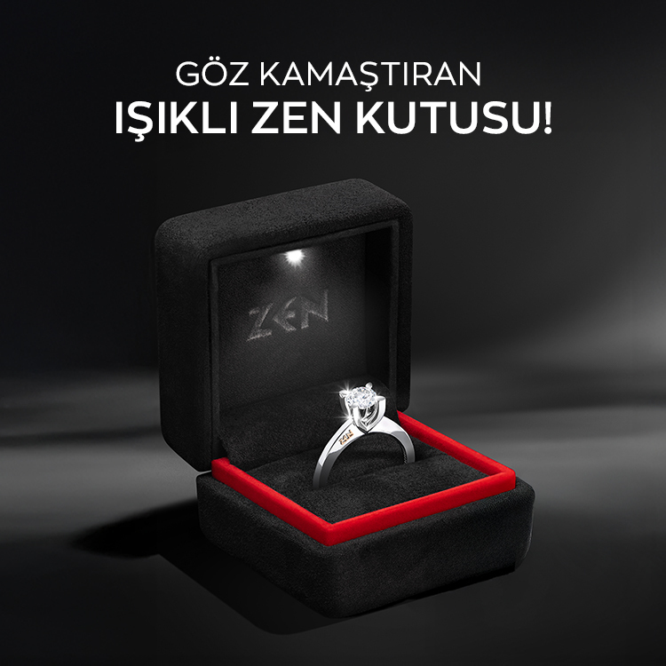0,59 Karat Tektaş Pırlanta Yüzük