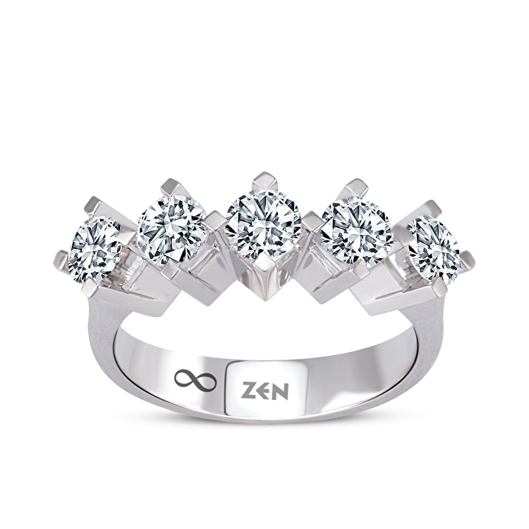 2,00 Karat Forevermark Pırlanta Beştaş Yüzük