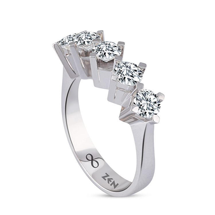 2,00 Karat Forevermark Pırlanta Beştaş Yüzük