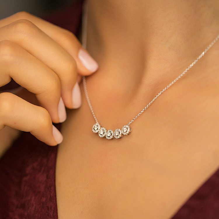 0,43 Karat Pırlanta Kolye