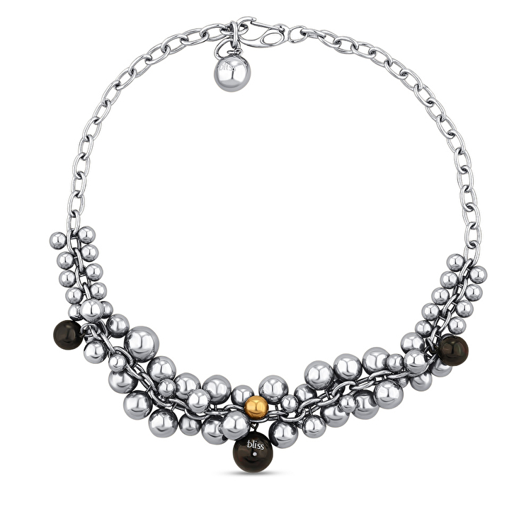 0,01 Karat Pırlanta Çelik Kolye