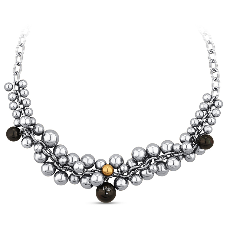 0,01 Karat Pırlanta Çelik Kolye