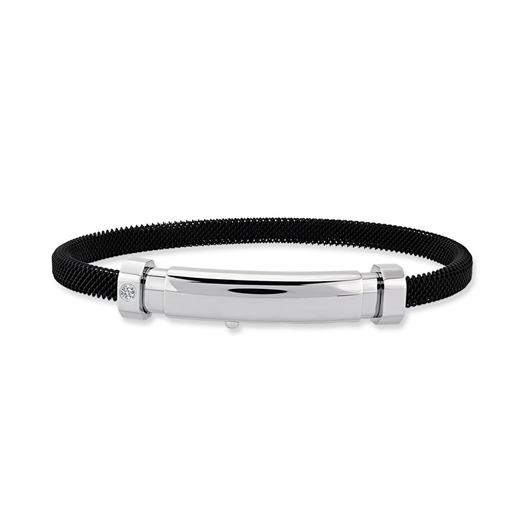 Pırlanta Çelik Erkek Bileklik