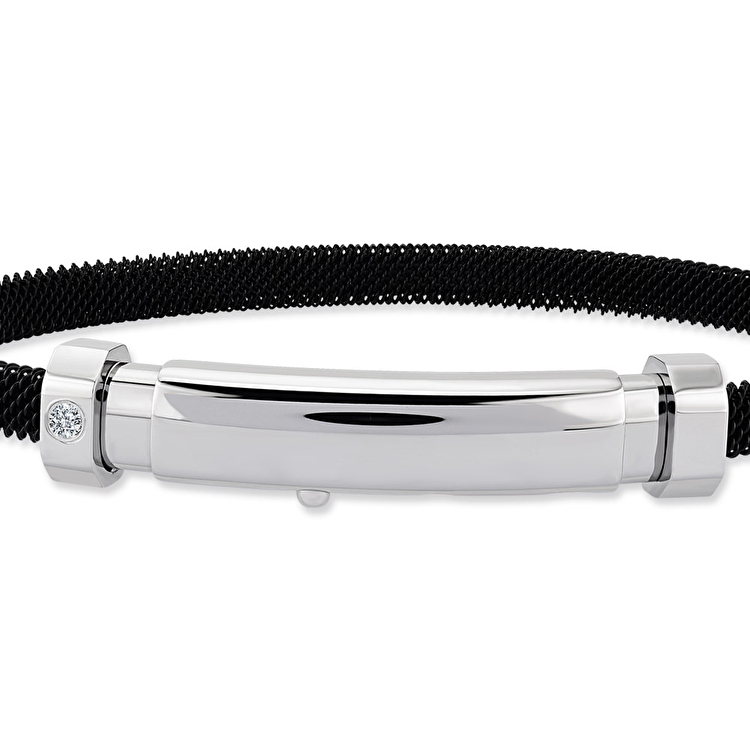 Pırlanta Çelik Erkek Bileklik