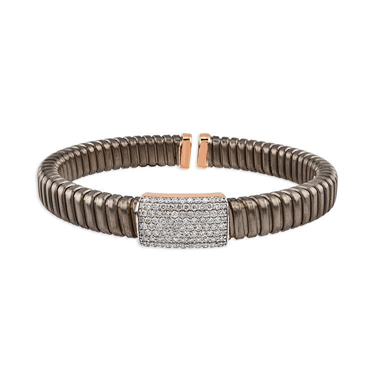 1,34 Karat Pırlanta Erkek Bileklik