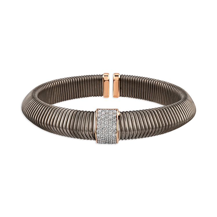 0,78 Karat Pırlanta Erkek Bileklik