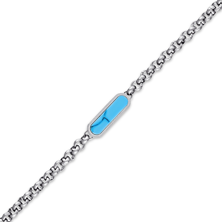 Pırlanta Çelik Erkek Bileklik