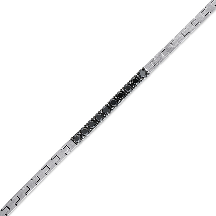 Pırlanta Çelik Erkek Bileklik