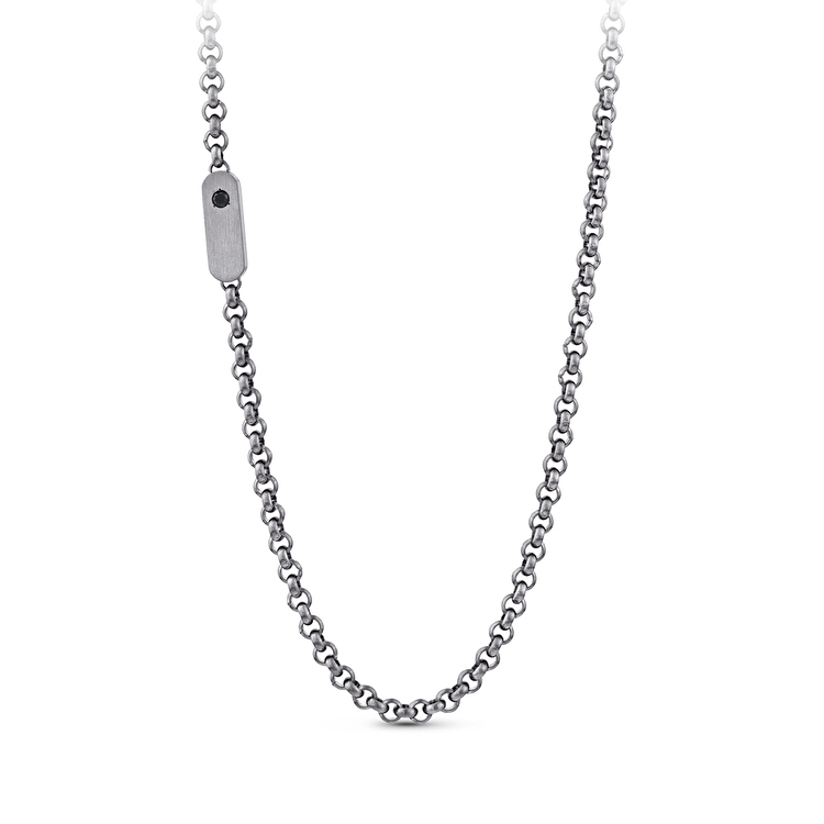 Pırlanta Çelik Erkek Kolye