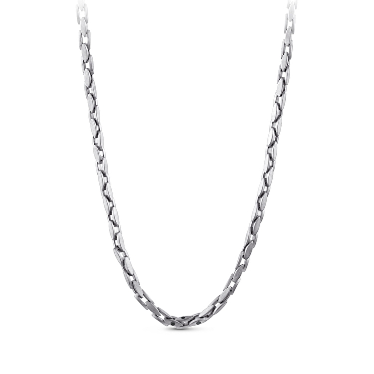 Pırlanta Çelik Erkek Kolye