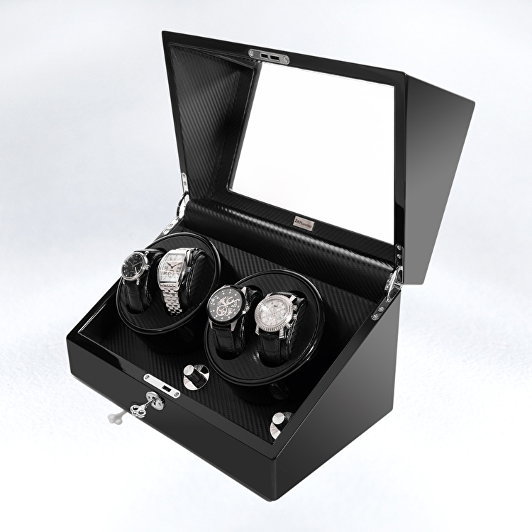 Pırlantalı Watch Winder Saat Kutusu