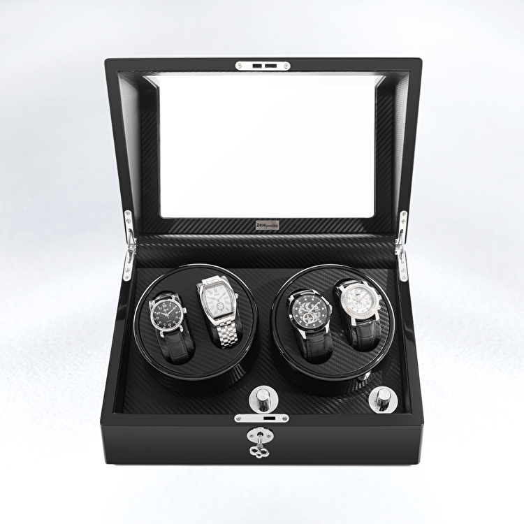 Pırlantalı Watch Winder Saat Kutusu