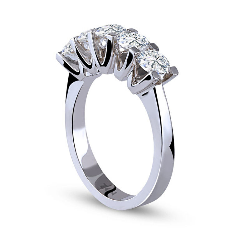0,90 Karat Forevermark Pırlanta Beştaş Yüzük